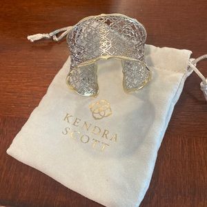 Kendra Scott Candace Gold Bracelet in Silver